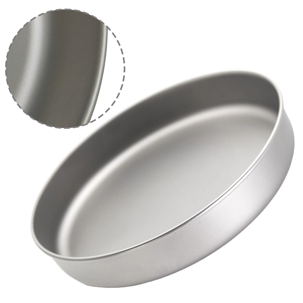 Camping Cooking Pot - Ultralight Pure Ti Frypan Pot Outdoor
