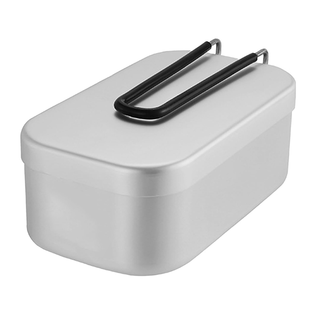 Camping Cooking Set - 800ML Aluminum Lunch Boxes Outdoor Camping