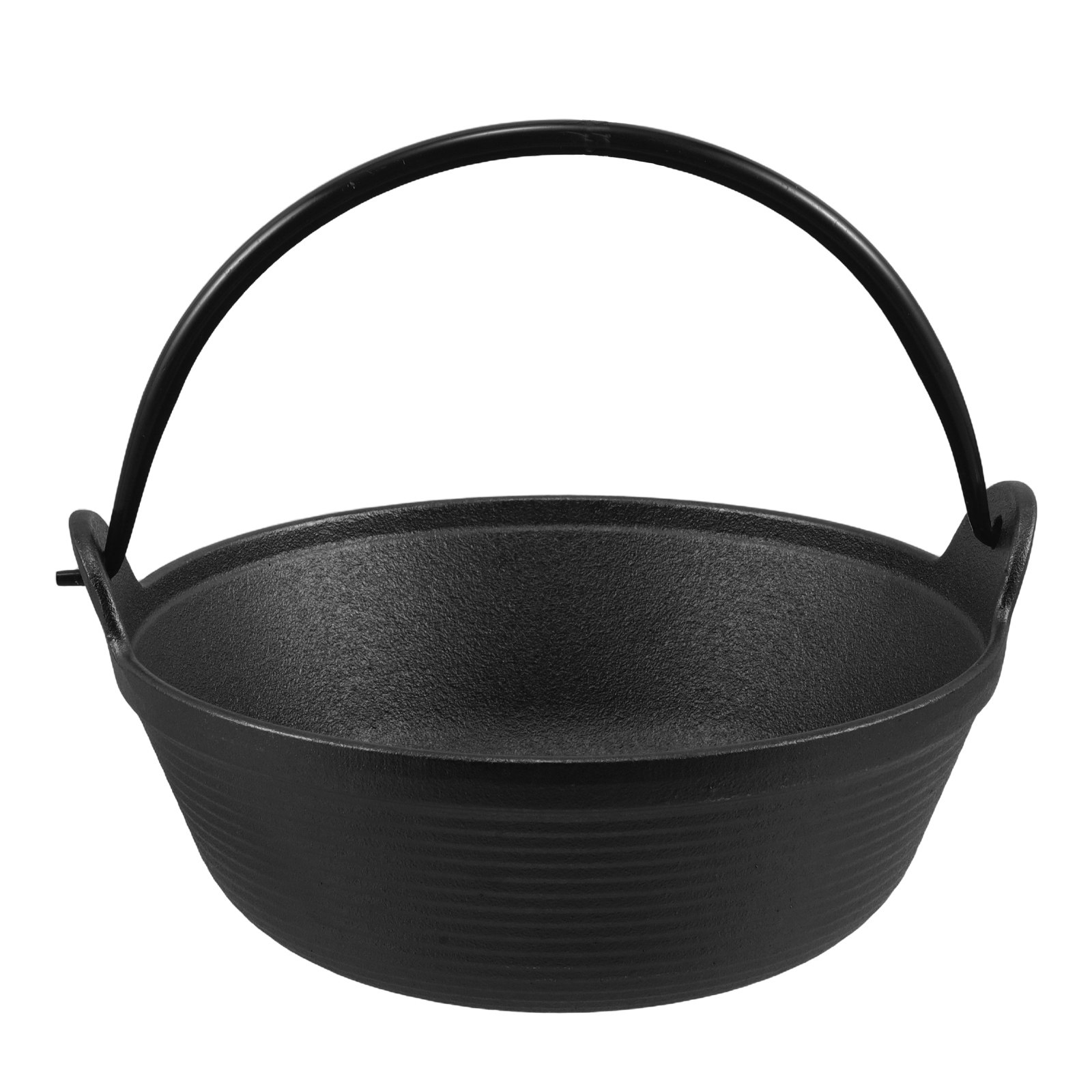 Japanese Camping Cooking - Japanese-Style Cast Iron Sukiyaki Pot Thickened