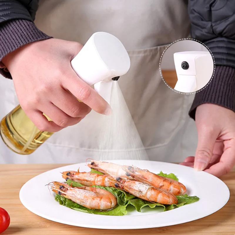 Camping Cooking Oil Container - 200ml 300ml Oil Spray Bottle Kitchen