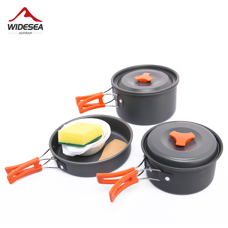 Camping Cooking Rice - Widesea Camping Outdoor Cookware Set Tableware