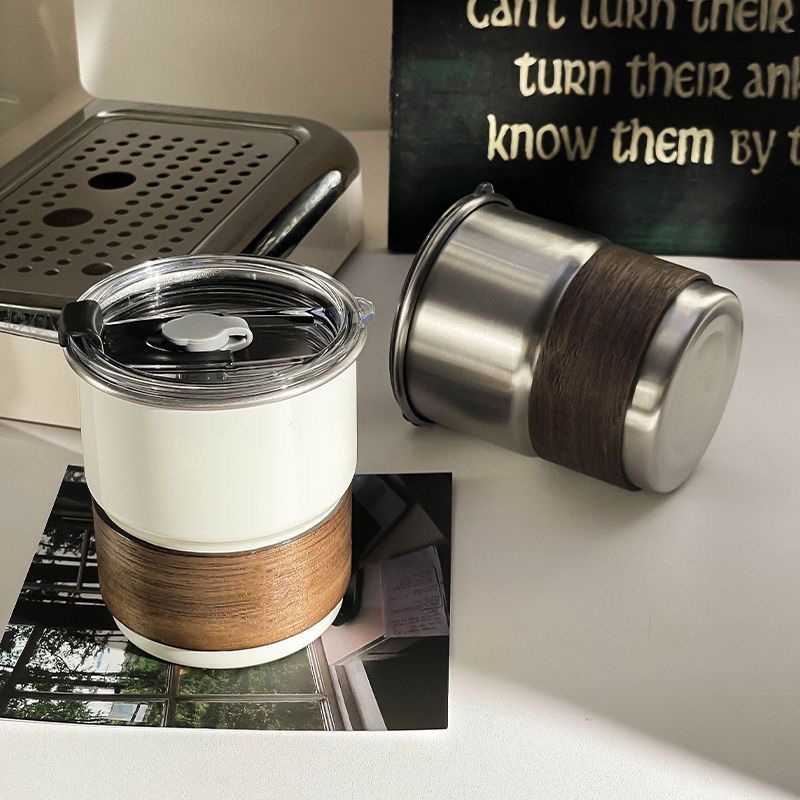 Camping Cooking Pot - Stainless Steel Coffee Camping Mug with