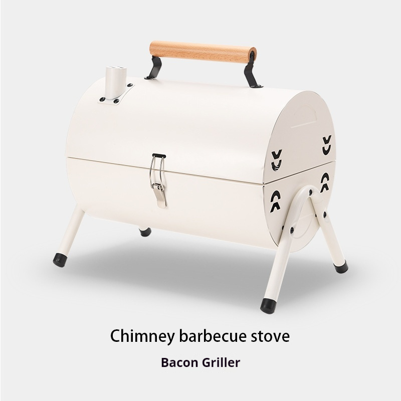 Camping Cooking Easy - Portable BBQ Grill Charcoal Barbecue Lightweight