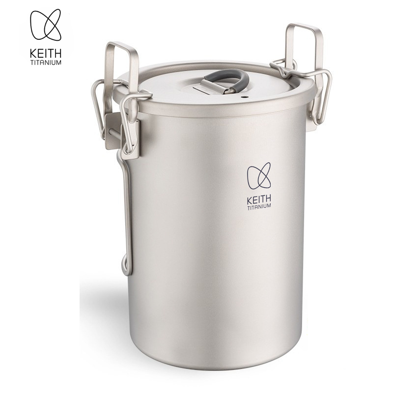 KEITH Pure Titanium Rice Cooke - Camping Cooking Rice recension och pris