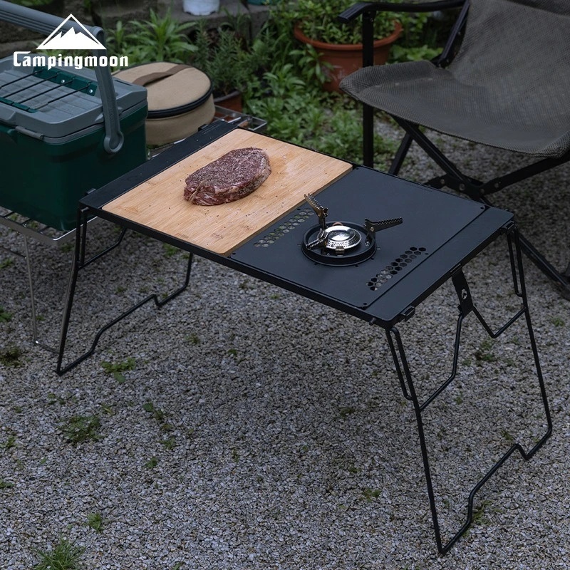 TRIMIX Portable Camping IGT Ko - Camping Cooking Table With Windshield recension och pris