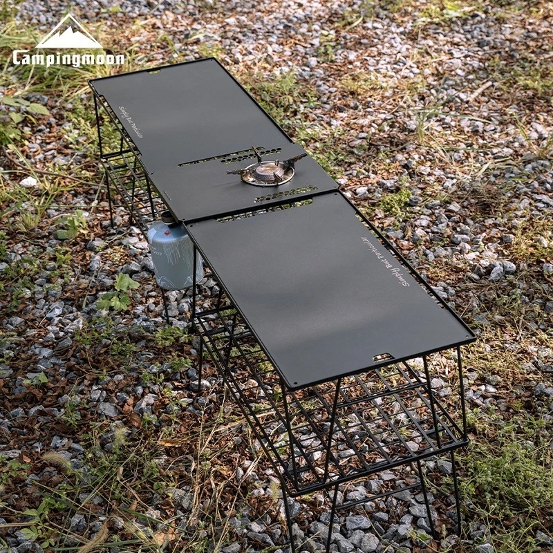 TRIMIX Portable Camping IGT Ko - Camping Cooking Table With Windshield recension och pris