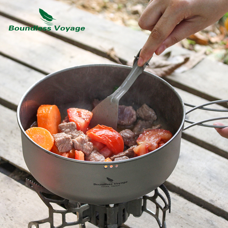 Boundless Voyage Titanium Stea - Camping Cooking Rice recension och pris