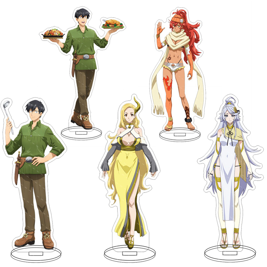 16CM Anime Acrylic Stand Campf - Campfire Cooking In Another World With My Absurd Skill recension och pris