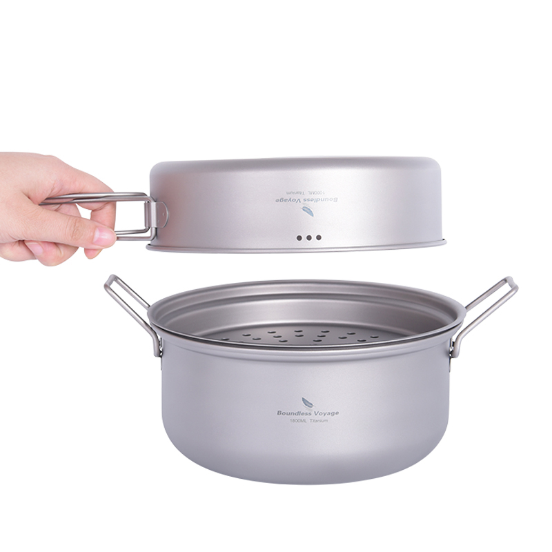 Boundless Voyage Titanium Stea - Camping Cooking Set recension och pris