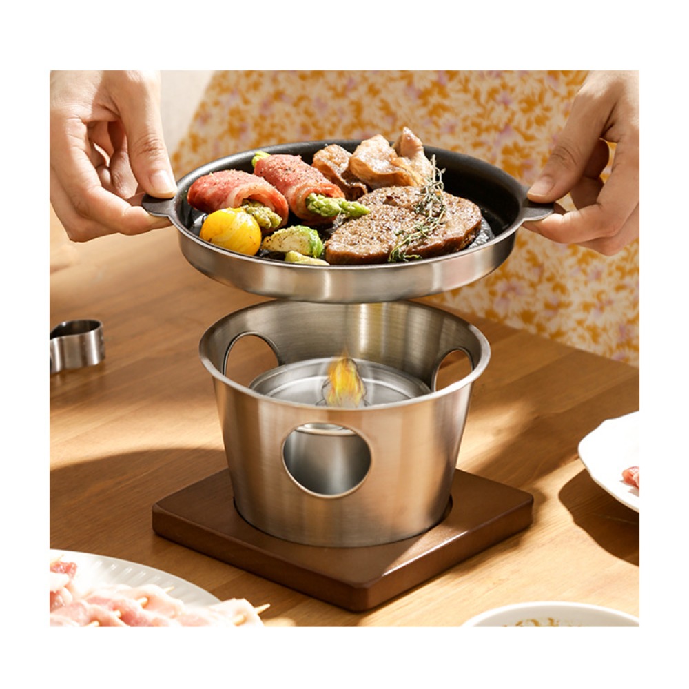 Mini BBQ Korean Desktop BBQ No - Japanese Camping Cooking recension och pris