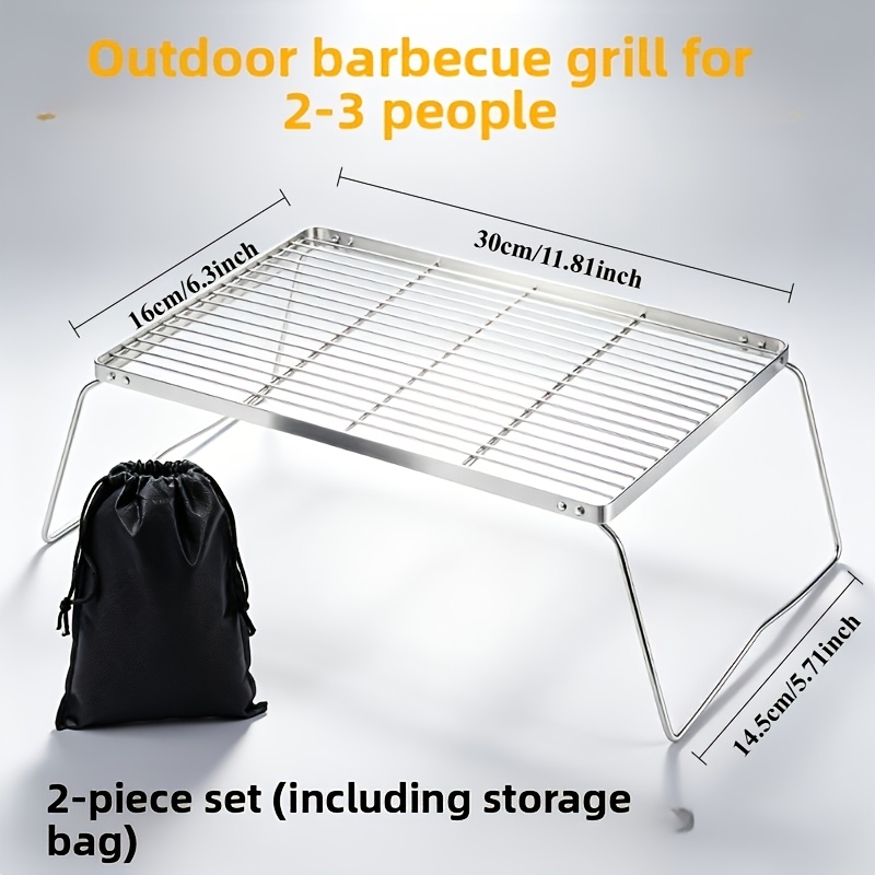 Portable Foldable Stainless Ca - Camping Cooking Pot recension och pris