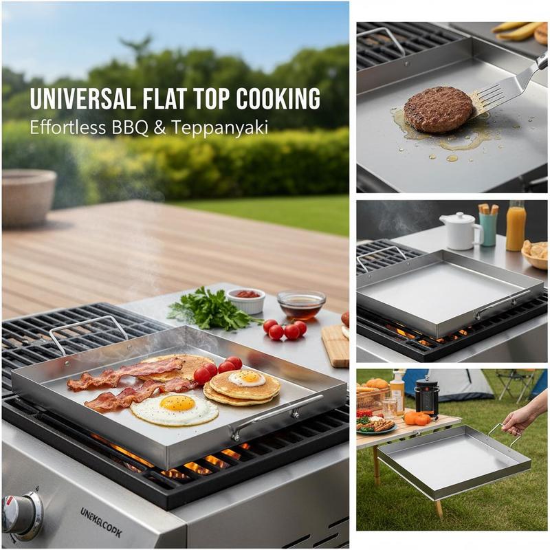 Universal Flat Top Griddle 18x - Camping Cooking Set recension och pris