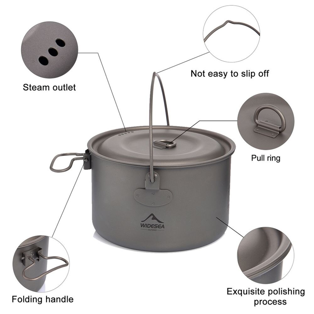 Widesea Camping Tableware Tita - Camping Cooking Rice recension och pris