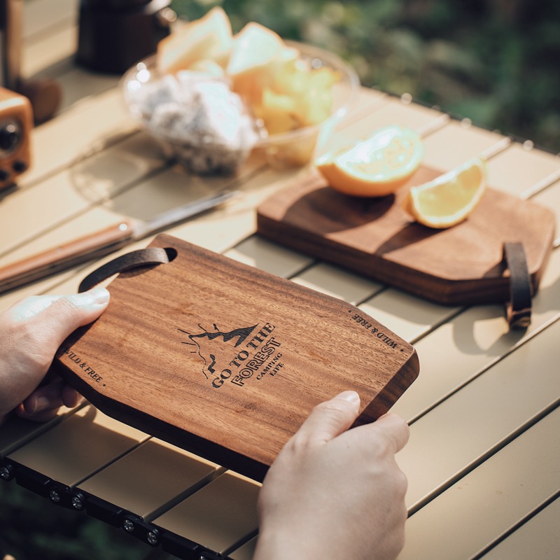Camper Cutting Board Wood Chop - Camp Cutting Board recension och pris
