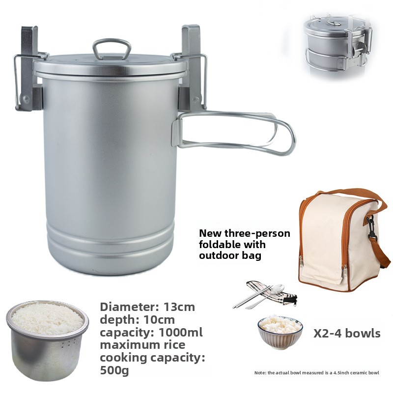 Multi Functional Camping Rice  - Camping Cooking Pot recension och pris