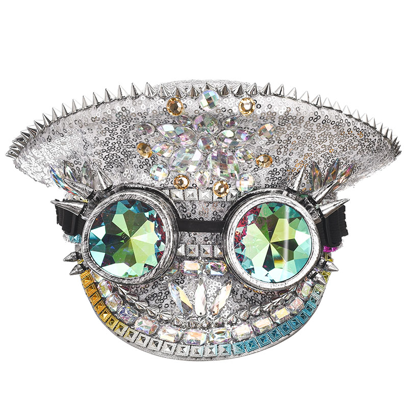 Women's Burning Man Sequin Hat - Campfire Cooking In Another World With My Absurd Skill recension och pris