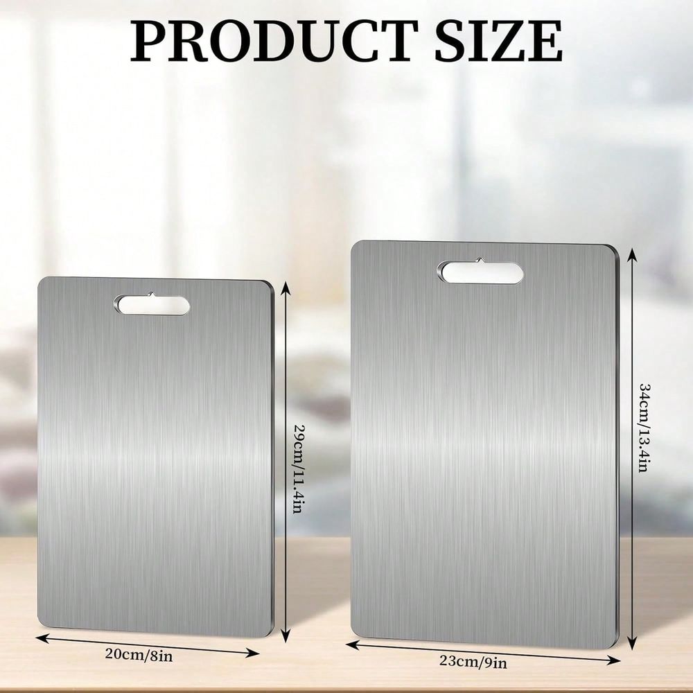 Pcs Stainless Steel Cutting Bo - Camp Cutting Board recension och pris
