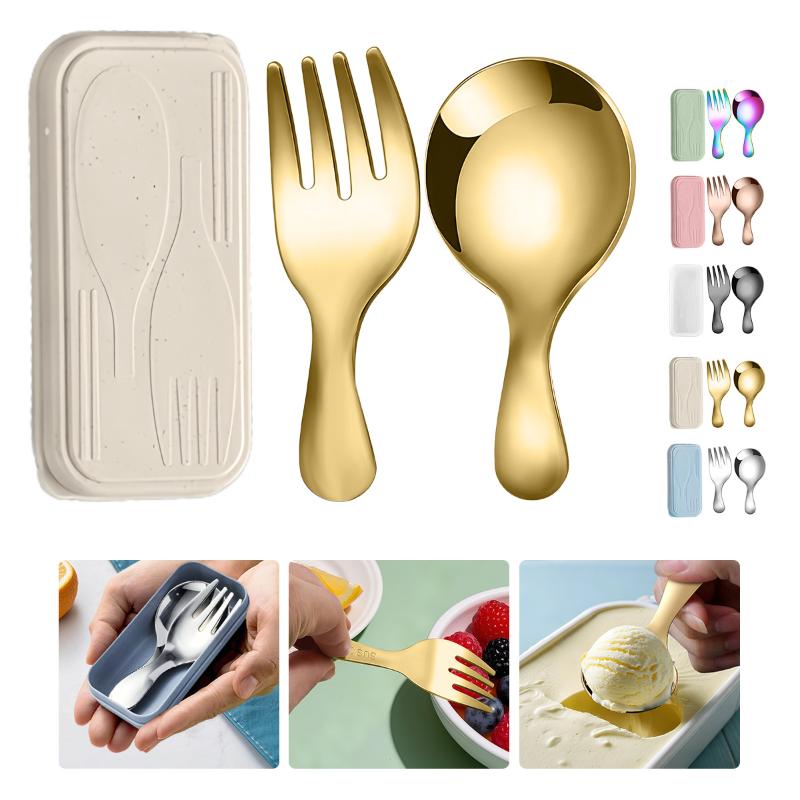 Stainless Steel Tableware Set  - Camping Cooking Set recension och pris
