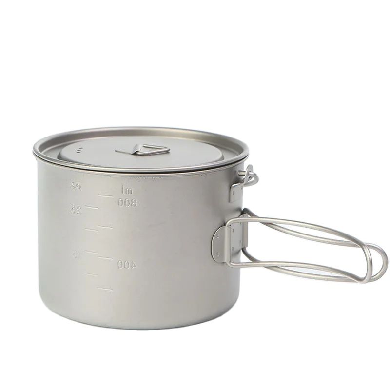 Outdoor Picnic Titanium Cookin - Camping Cooking Pot recension och pris