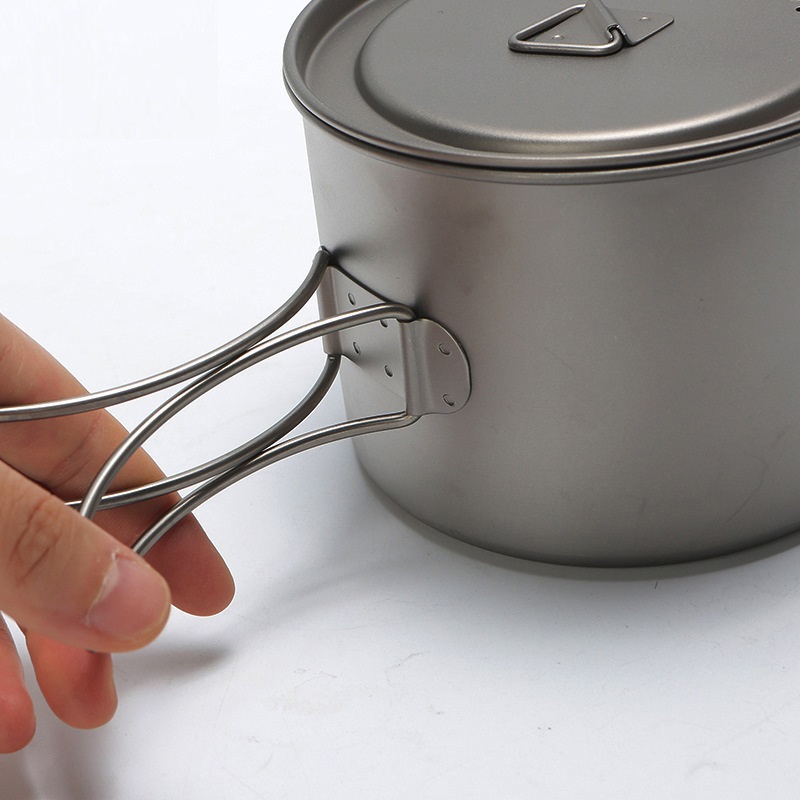 Outdoor Picnic Titanium Cookin - Camping Cooking Pot recension och pris