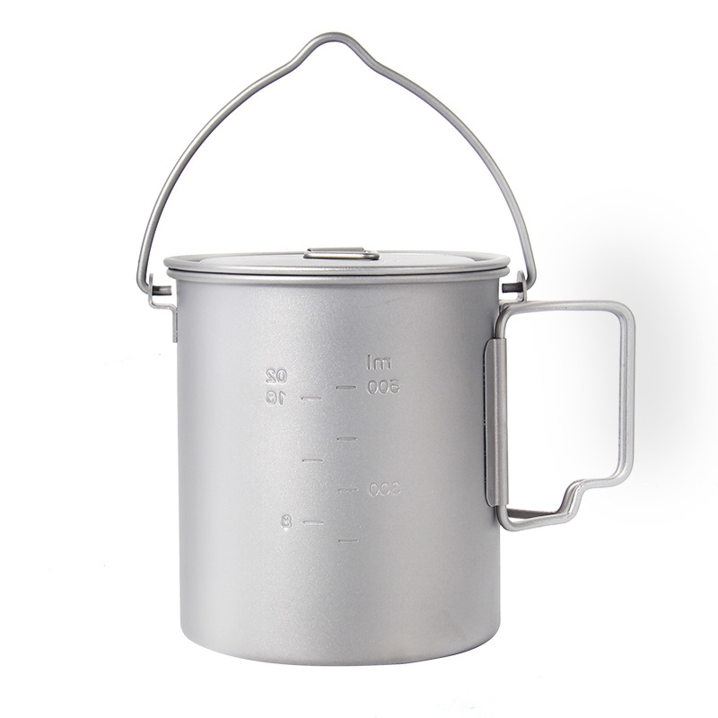 Outdoor Picnic Titanium Cookin - Camping Cooking Pot recension och pris