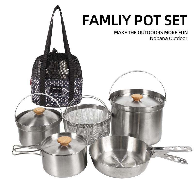 NOBANA Newest Outdoor Stainles - Camping Cooking Rice recension och pris