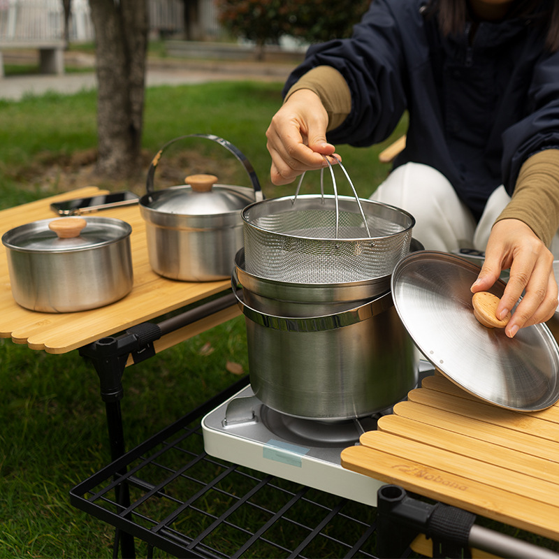 NOBANA Newest Outdoor Stainles - Camping Cooking Rice recension och pris
