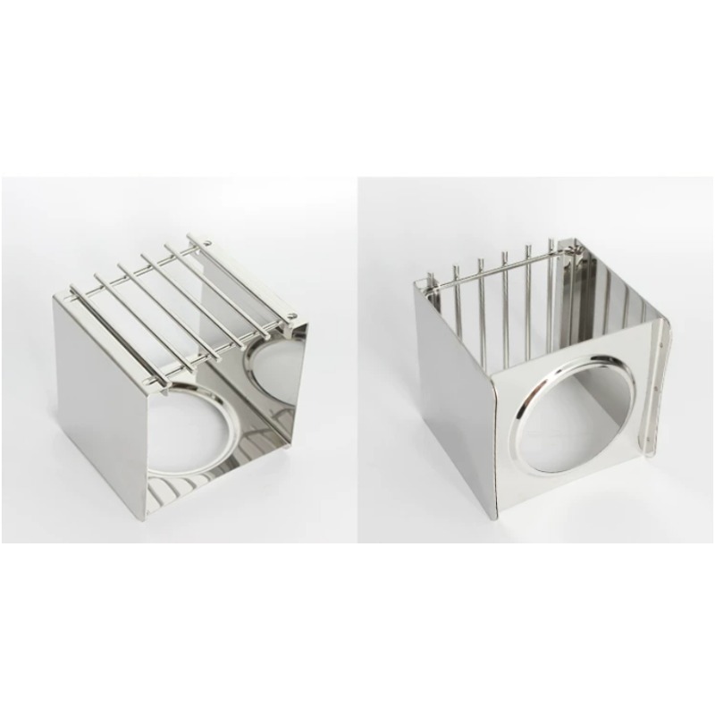 Stainless Steel Square Coffee  - Camping Cooking Set recension och pris