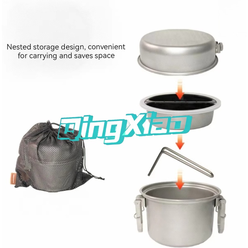 Outdoor 304 Stainless Steel Mu - Camping Cooking Rice recension och pris