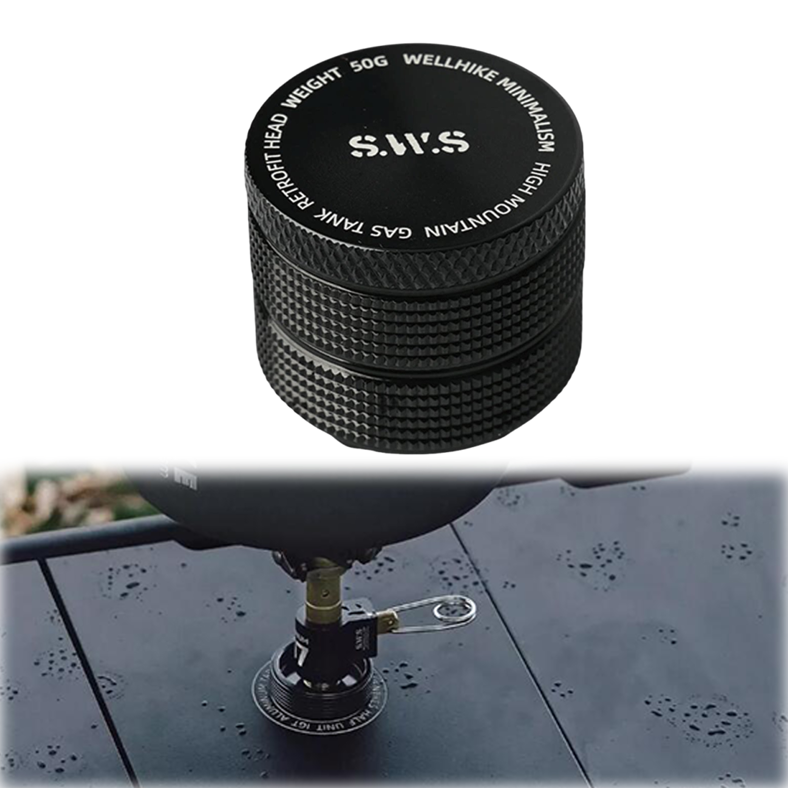 Mini Burner Connector Flat Gas - Camping Cooking Table With Windshield recension och pris