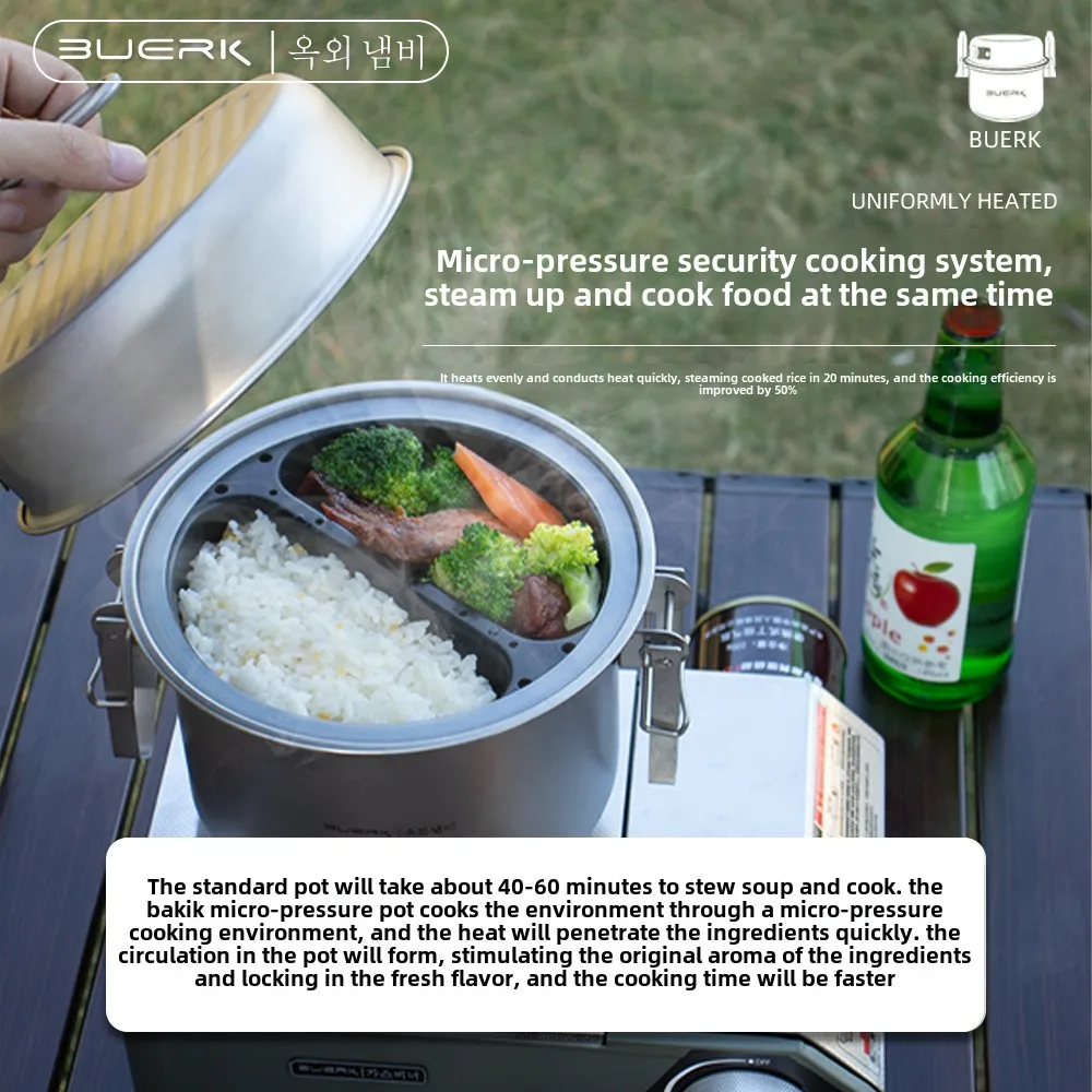 Outdoor Camping Multi Function - Camping Cooking Rice recension och pris