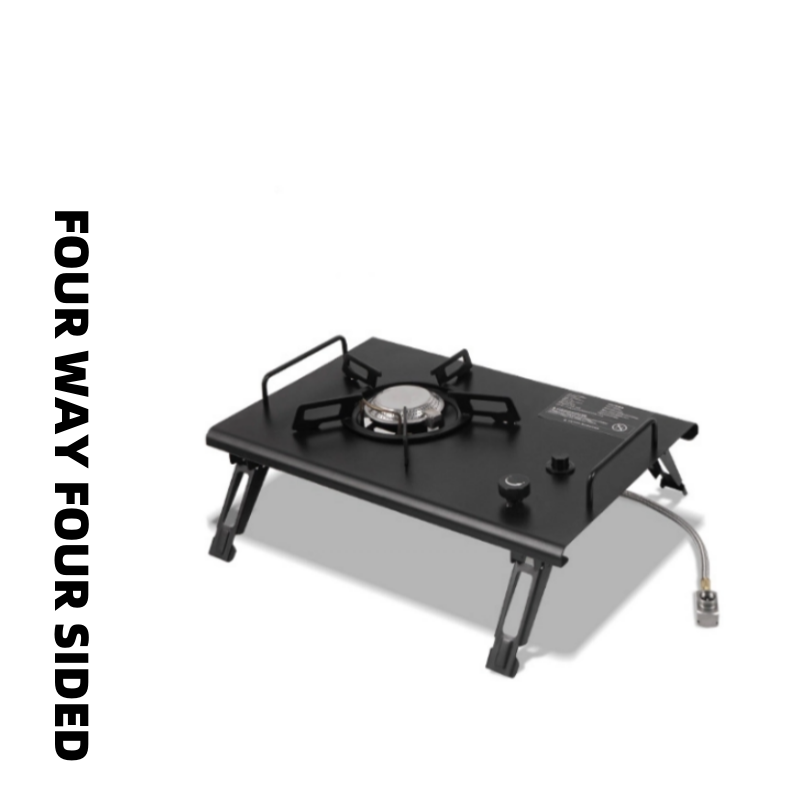 Outdoor foldable card-type cam - Camping Cooking Table With Windshield recension och pris