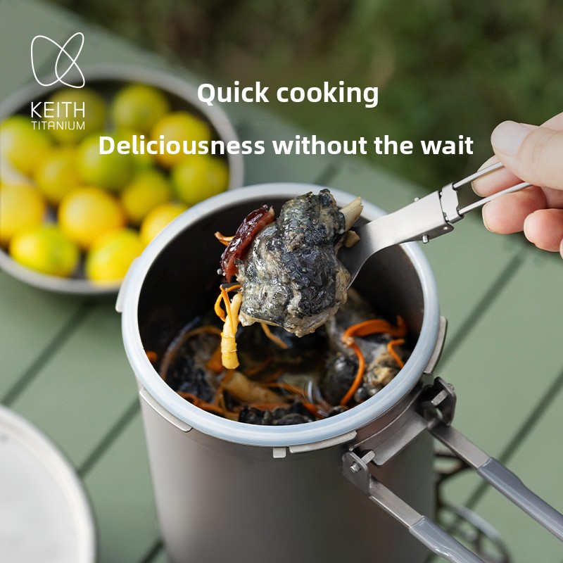 Keith Pure Titanium Outdoor Pr - Camping Cooking Rice recension och pris