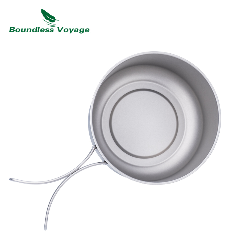 Boundless Voyage Titanium Camp - Camping Cooking Pot recension och pris