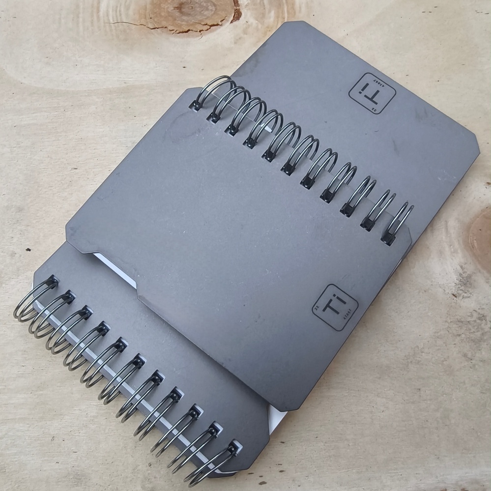 EDC Titanium Alloy Notepad Por - Camp Cutting Board recension och pris