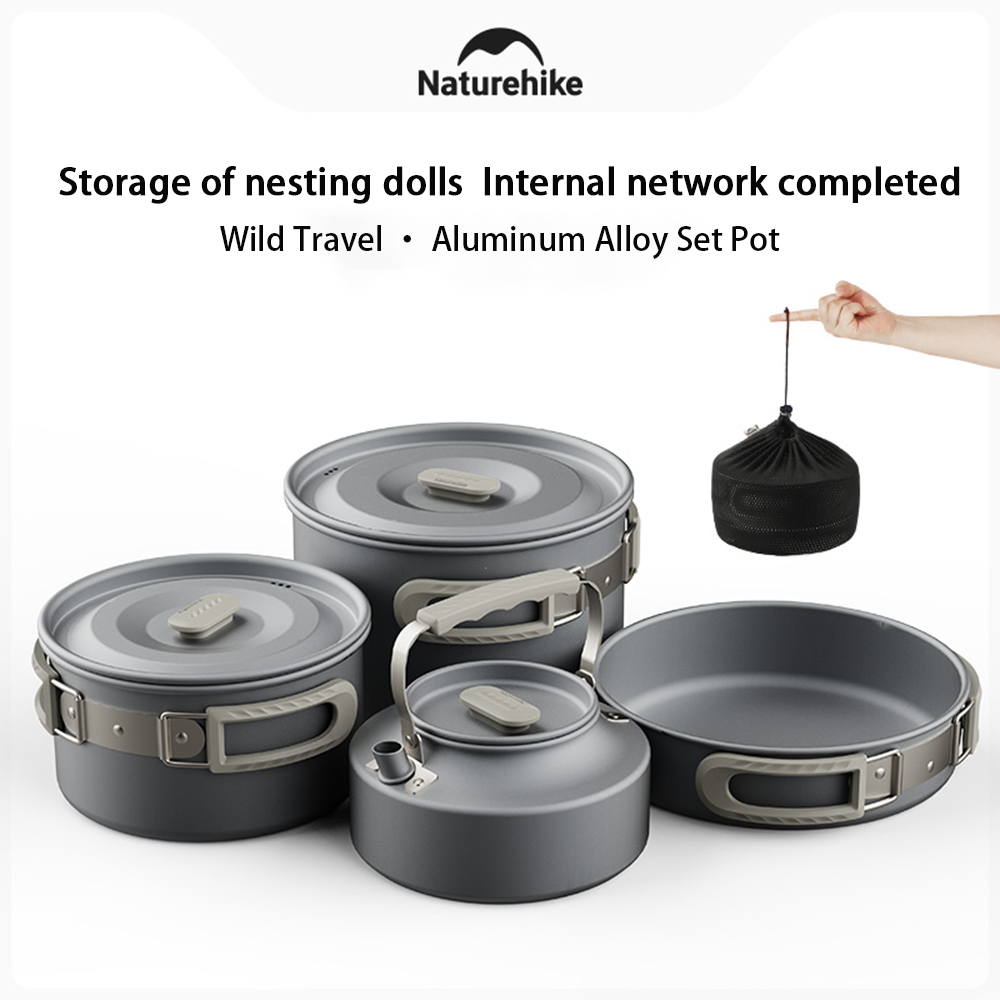 Naturehike Outdoor Pot Set,Cam - Camping Cooking Set recension och pris