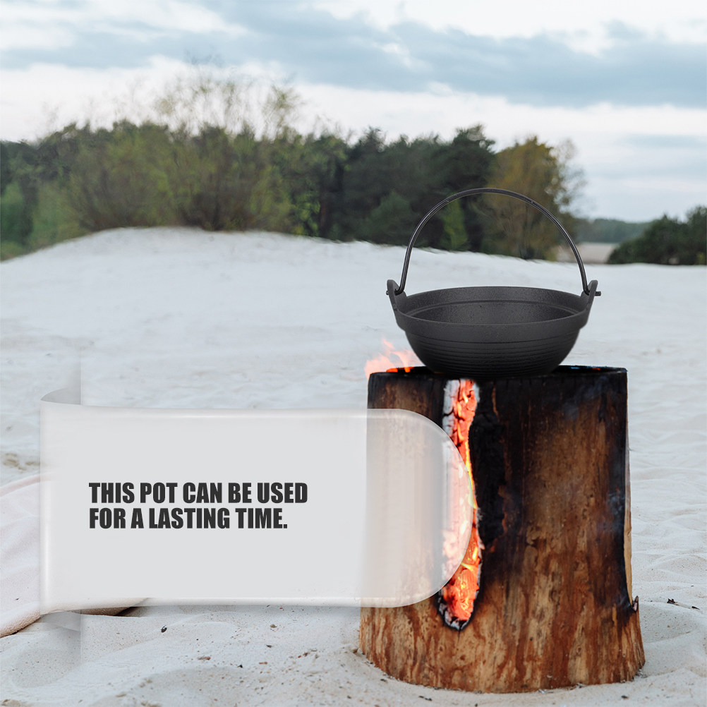 Japanese Style Iron Hanging Co - Japanese Camping Cooking recension och pris
