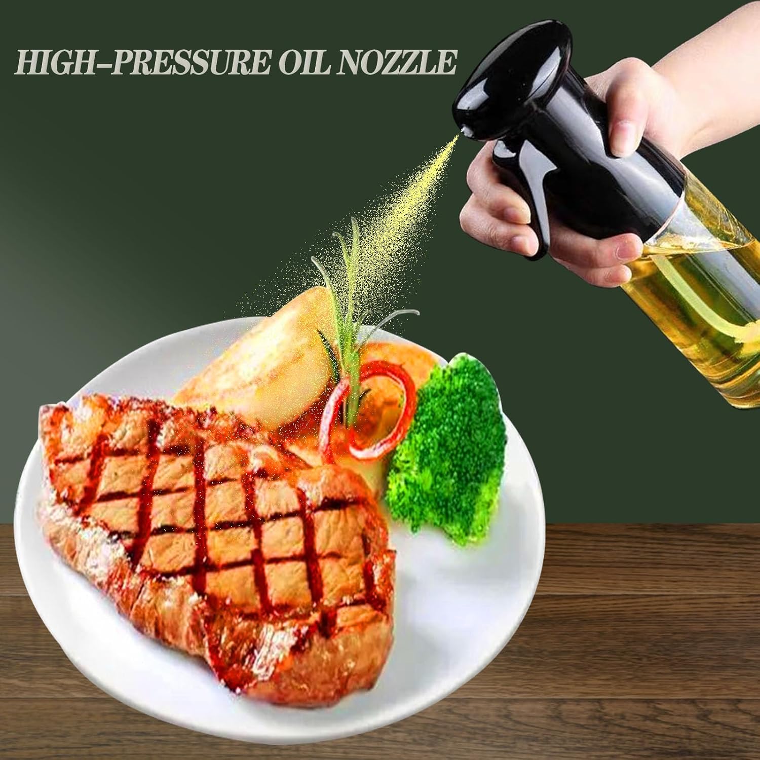 200/300ML Olive Oil Spray Bott - Camping Cooking Oil Container recension och pris